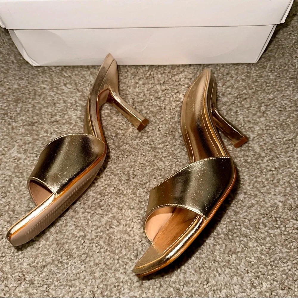 Price Firm - SCHUTZ Leather Posseni Sandals